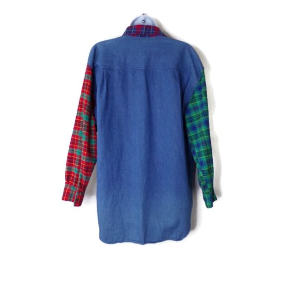 Casey Coleman Denim and Flannel Women's Golf Shirt Embroidered Design Size XL - Picture 5 of 8